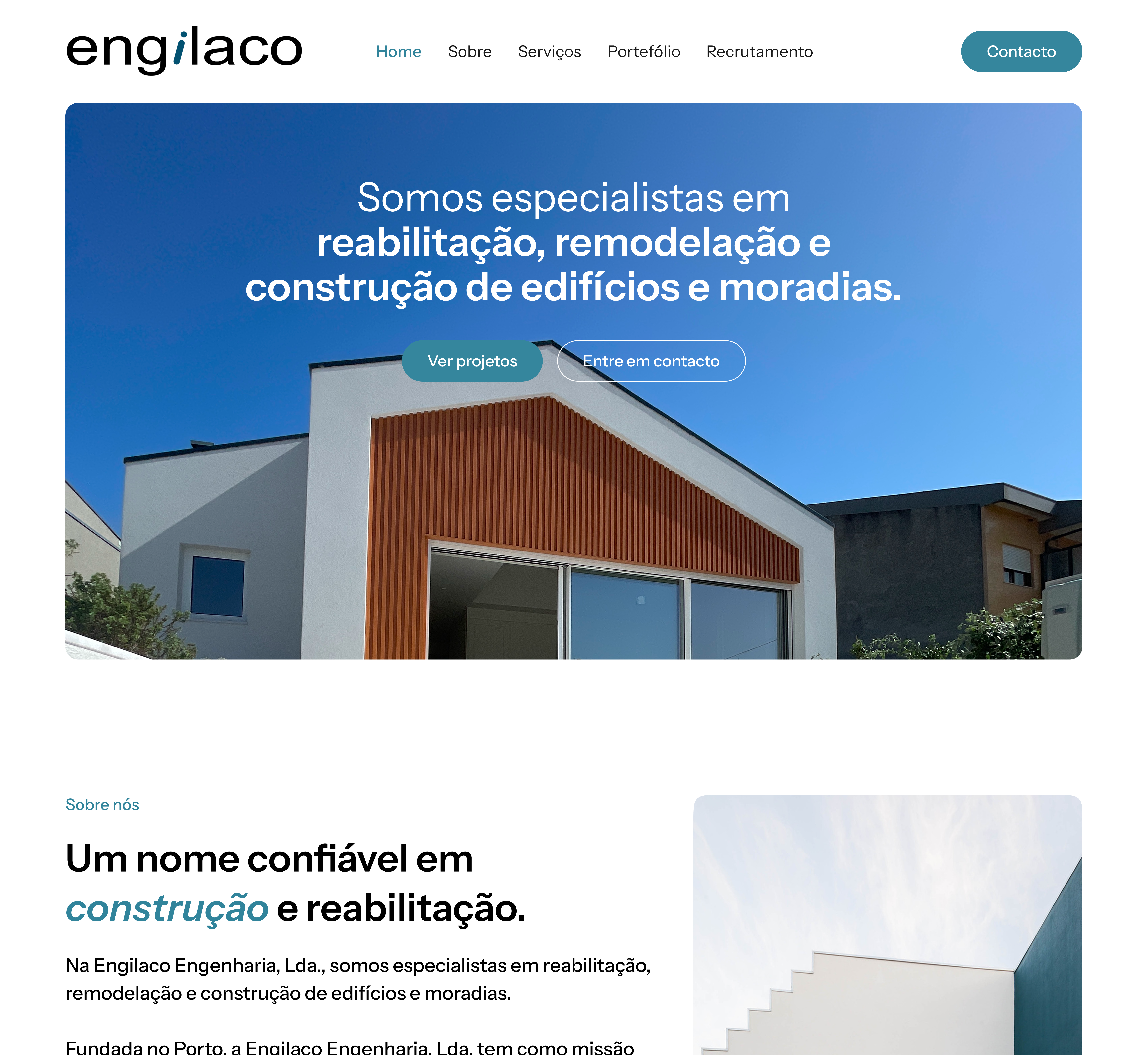 Projeto website Engilaco